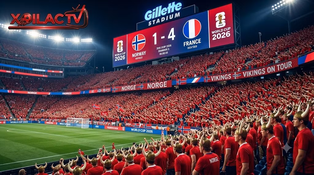 Cơn Sốt Toàn Cầu: Cổ Động Viên Na Uy “Chèo Thuyền Viking” Cuồng Nhiệt Tại World Cup 2026